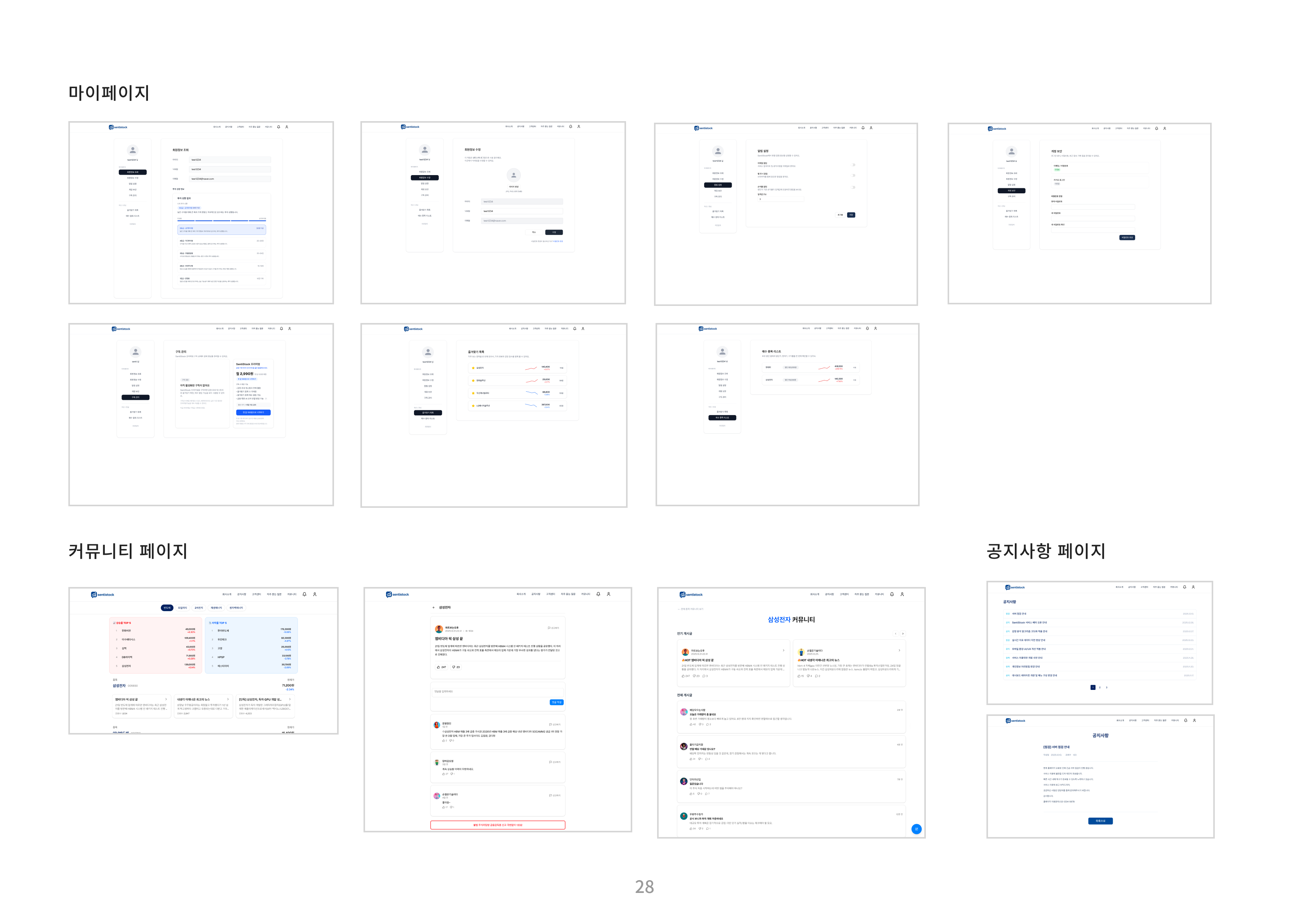Sentistock - 감성 분석 기반 주식 투자 정보 플랫폼 - sentistock4